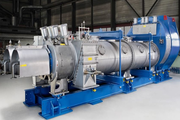 臥式雙軸自清潔混合機(jī)在高粘度流體中的應(yīng)用
